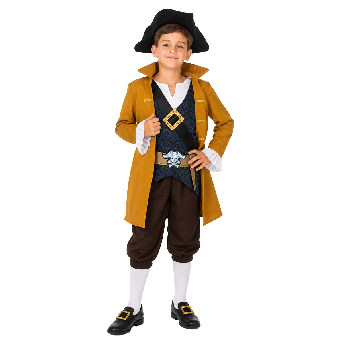 Disfraz De Pirata Color Oro Source Para Ni&ntilde;o image number null