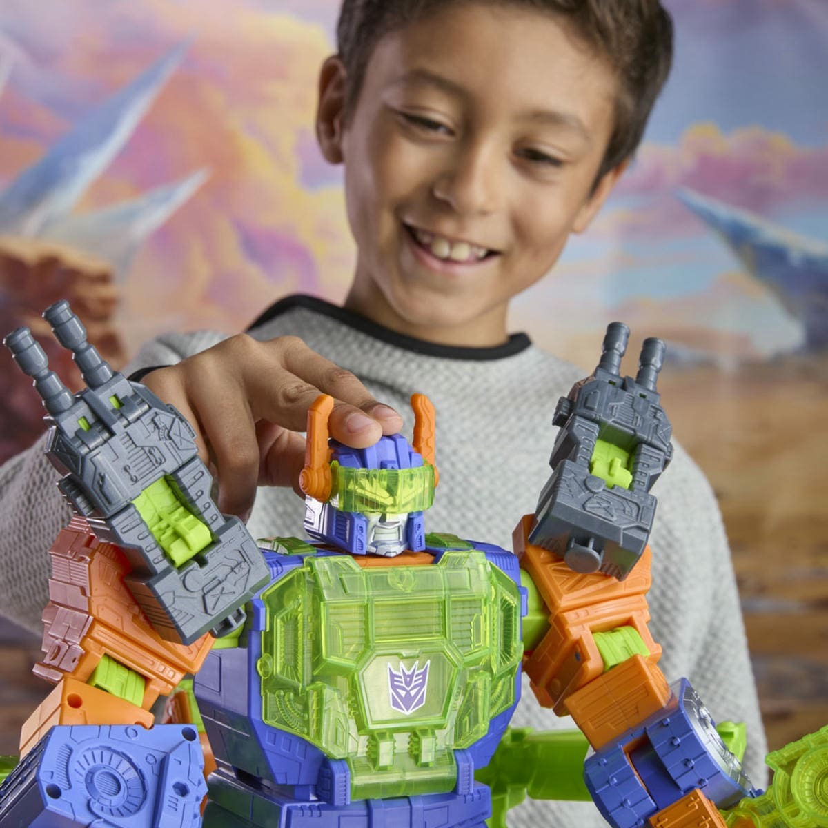 Transformers Figura De Acci&oacute;n Cyberworld Scorponok image number null