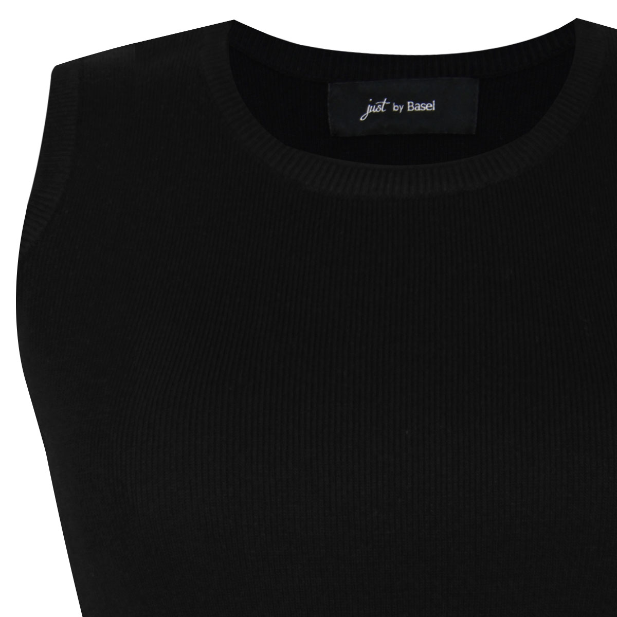 Blusa de punto con tiras de cristal para Mujer Petite JUST BY BASEL image number null