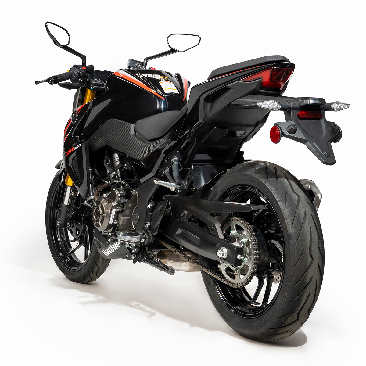 MOTOCICLETA HAOJUE DR300 NEGRO image number null