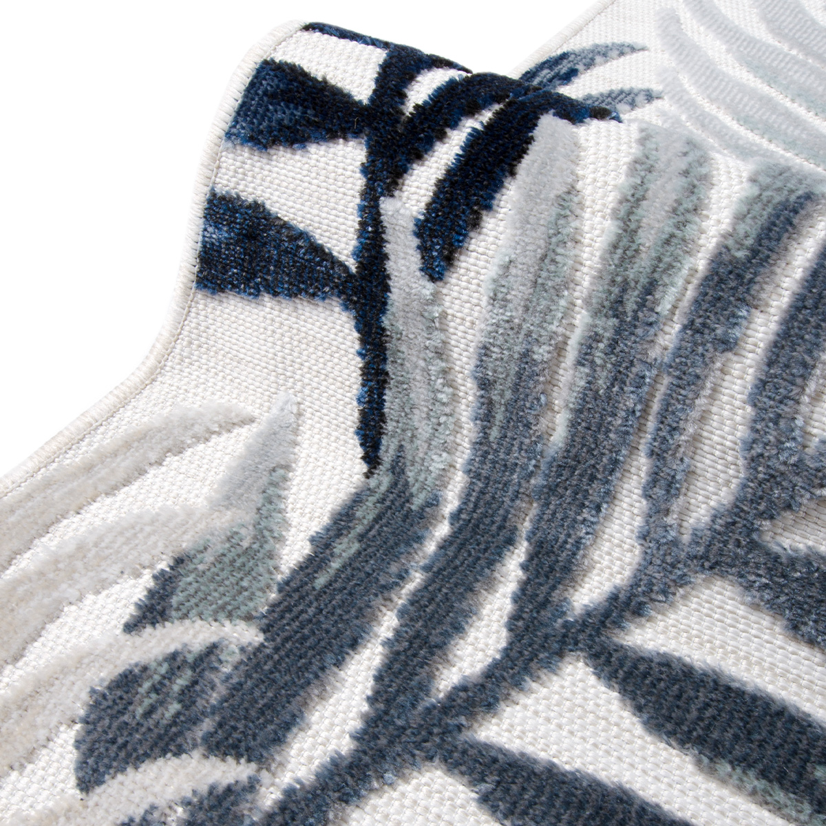 &nbsp;Tapete Abadi Floresta 2.90X1.92 Azul/Gris image number null