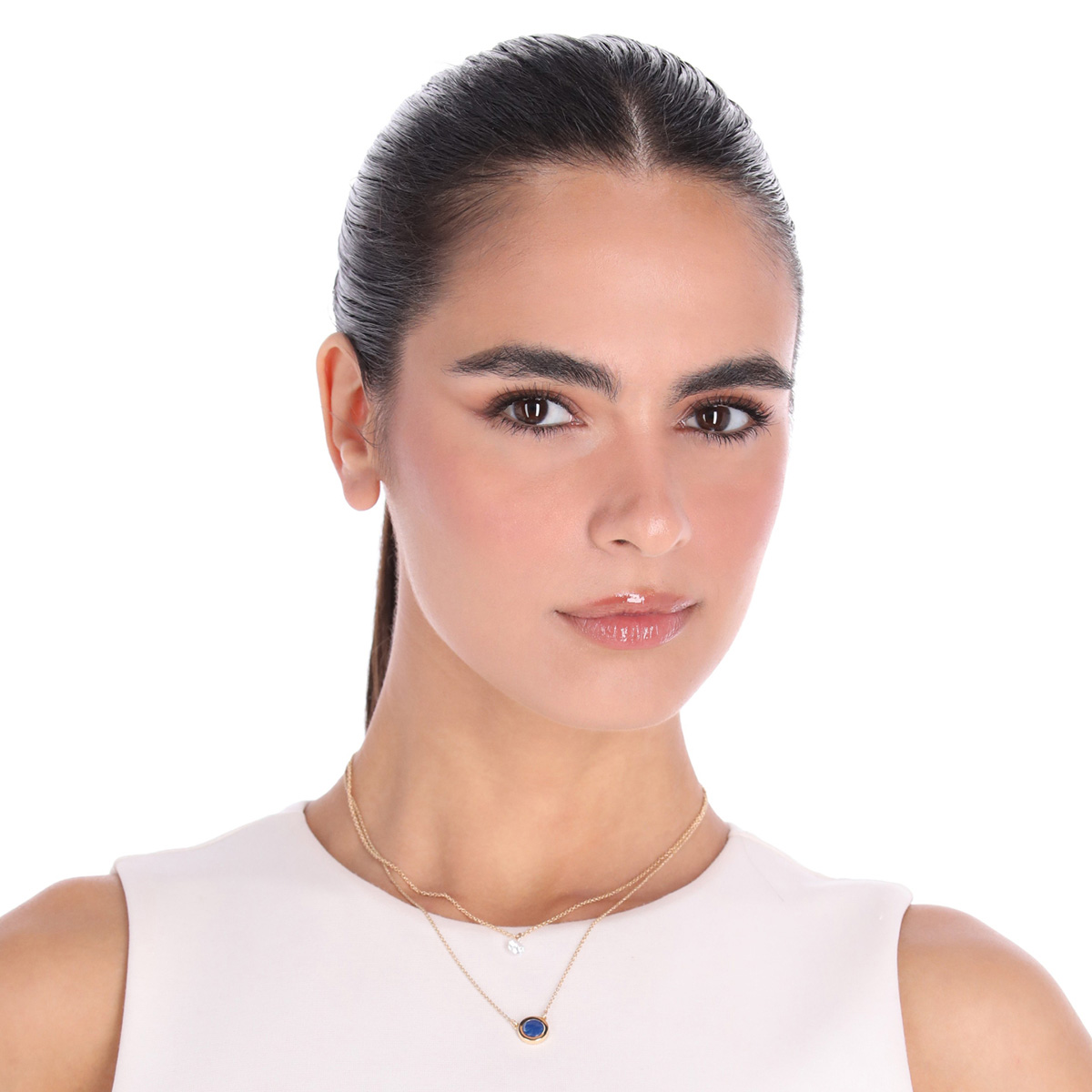 Collar Dkny Color Dorado Aleaci&oacute;n De Metales image number null