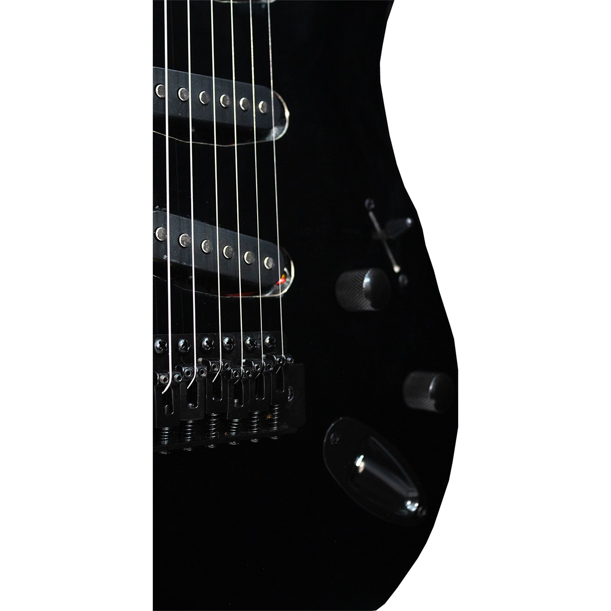 Paquete de Guitarra El&eacute;ctrica Smithfire Smi-211 Pack Negro image number null