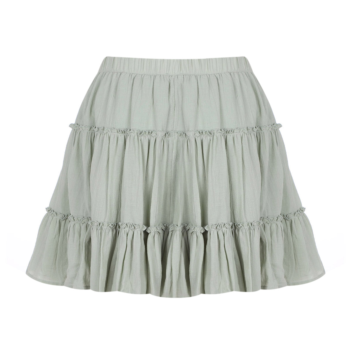Falda Corta Con Short Jeanious Para Mujer Junior image number null