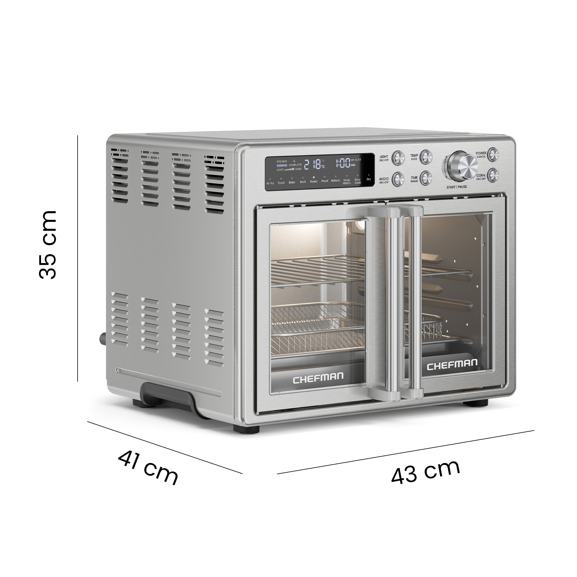 Horno De Puerta Francesa CHEFMAN image number null