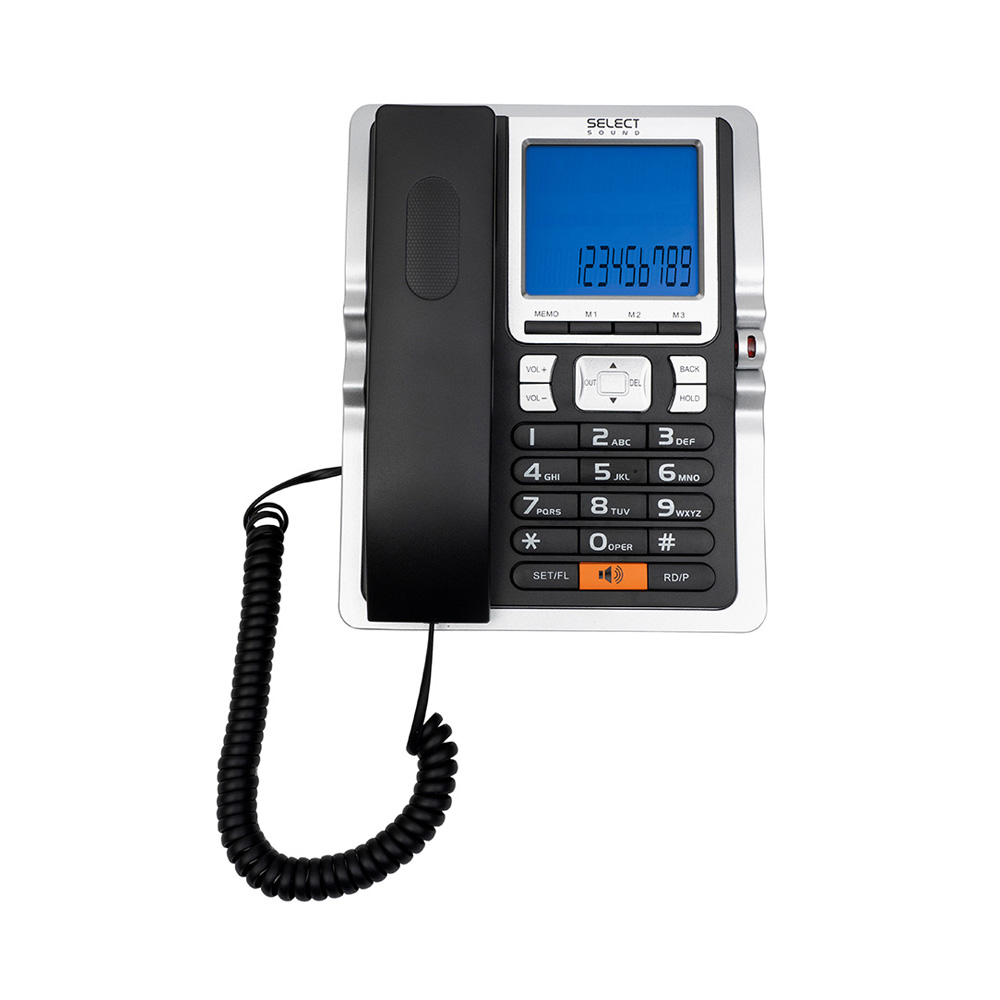 Tel&eacute;fono Al&aacute;mbrico Select Sound 8028 Negro image number null