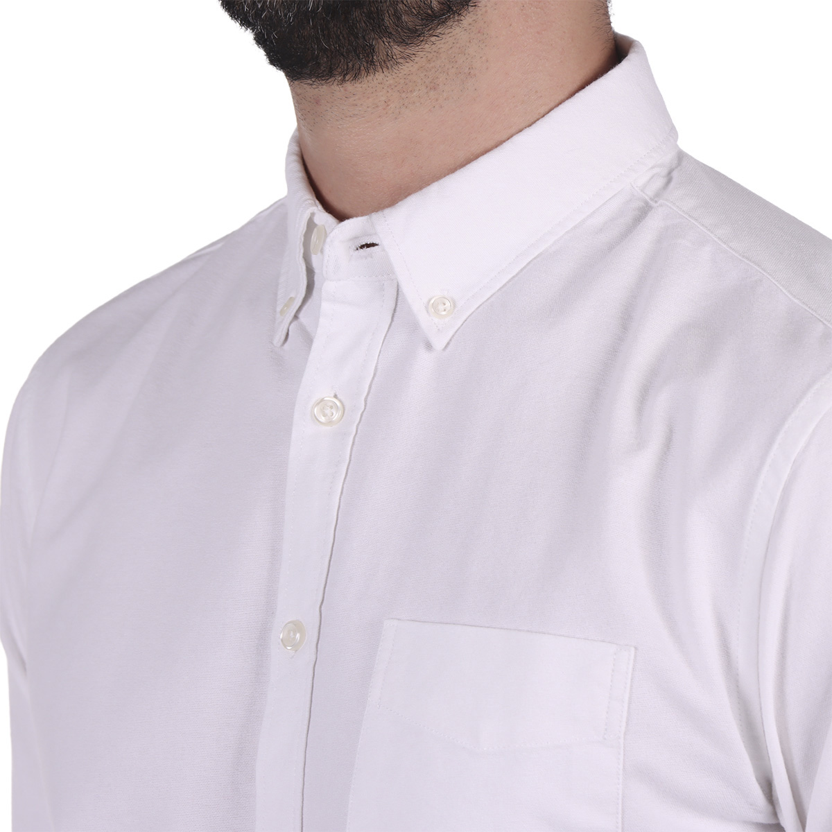 Camisa Oxford Manga Larga Dise&ntilde;o Liso Jeanius para Hombre image number null