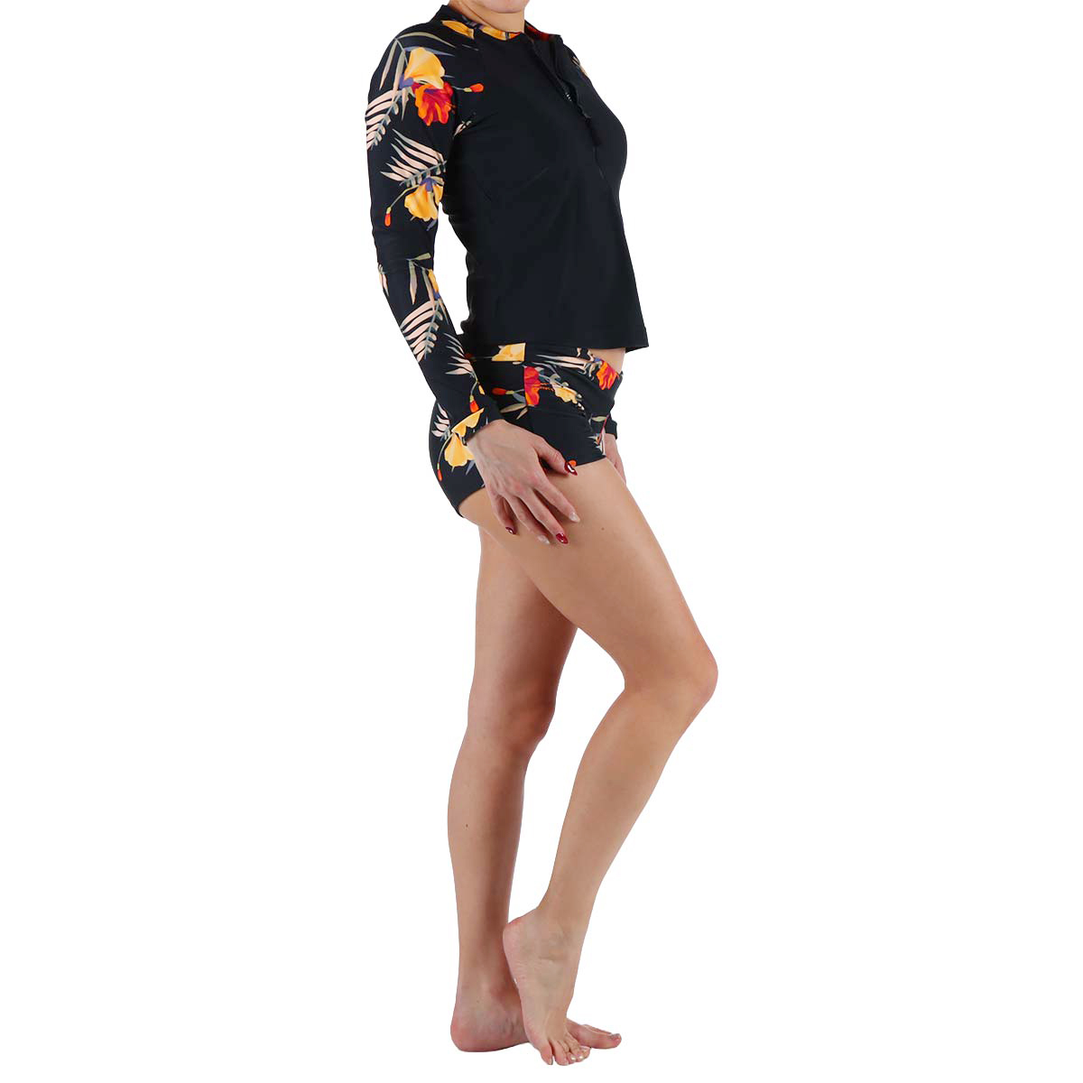 Traje de Ba&ntilde;o Rashguard 2 Piezas Floral Lifestyler Mujer image number null