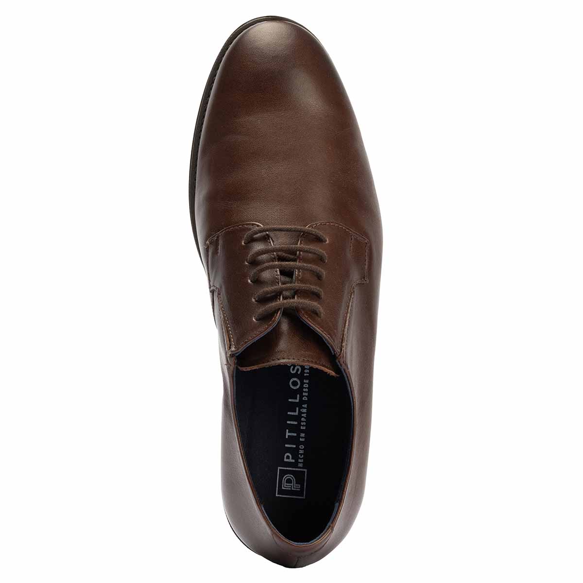 Zapato Blucher Pitillos en Piel Para Hombre image number null
