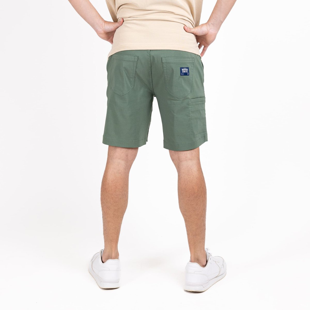 Bermuda Regular Fit Nautica Jeans Co. Verde Oscuro para Hombre image number null