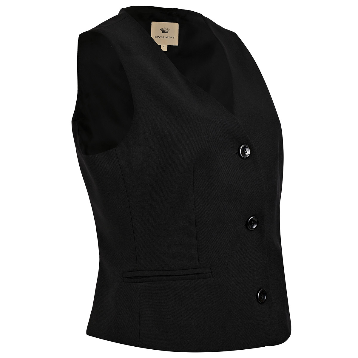Chaleco B&aacute;sico Pavla Mint Para Mujer Petite image number null