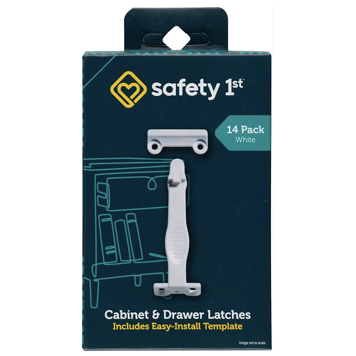 Set 14 Pack Seguro para Cajones Safety 1st image number null