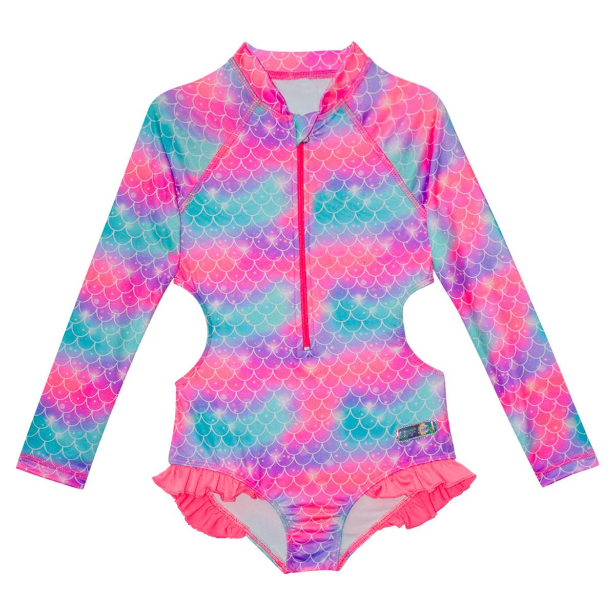Traje Ba&ntilde;o Body Manga Larga con Dise&ntilde;o Skysoul Multicolor para Ni&ntilde;a image number null
