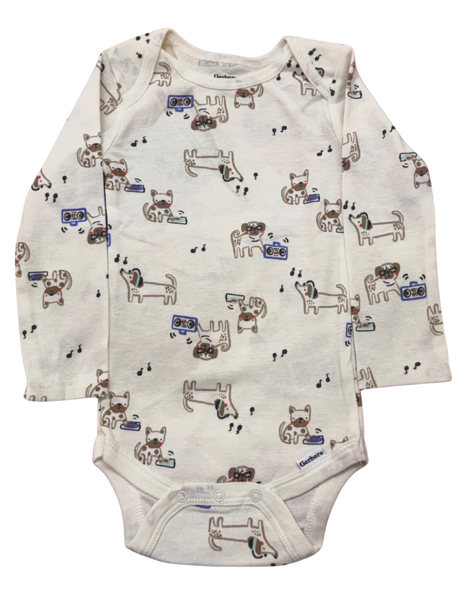 2 Pack Pa&ntilde;aleros con Dise&ntilde;o Perritos Gerber para Beb&eacute; Ni&ntilde;o image number null