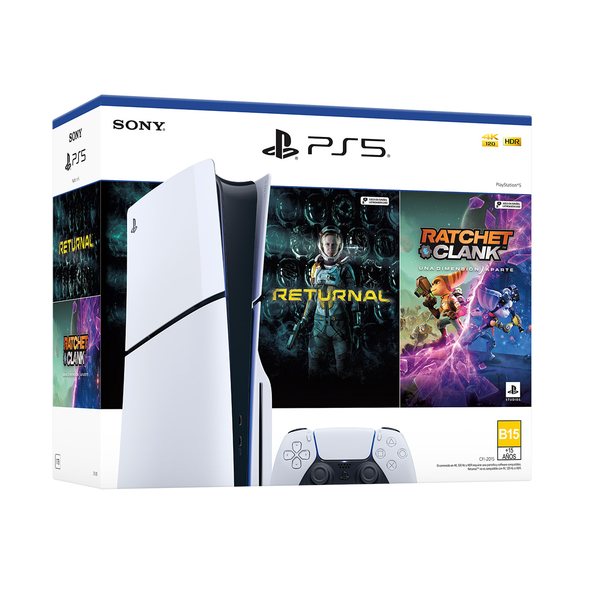 Consola PS5 Slim 1 TB Bundle Est&aacute;ndar image number null