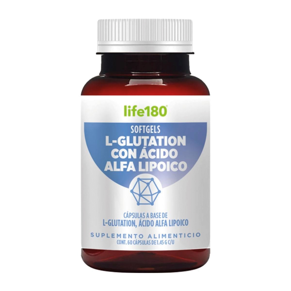 Glutation 250 Mg De 60 Capsulas Life 180 image number null