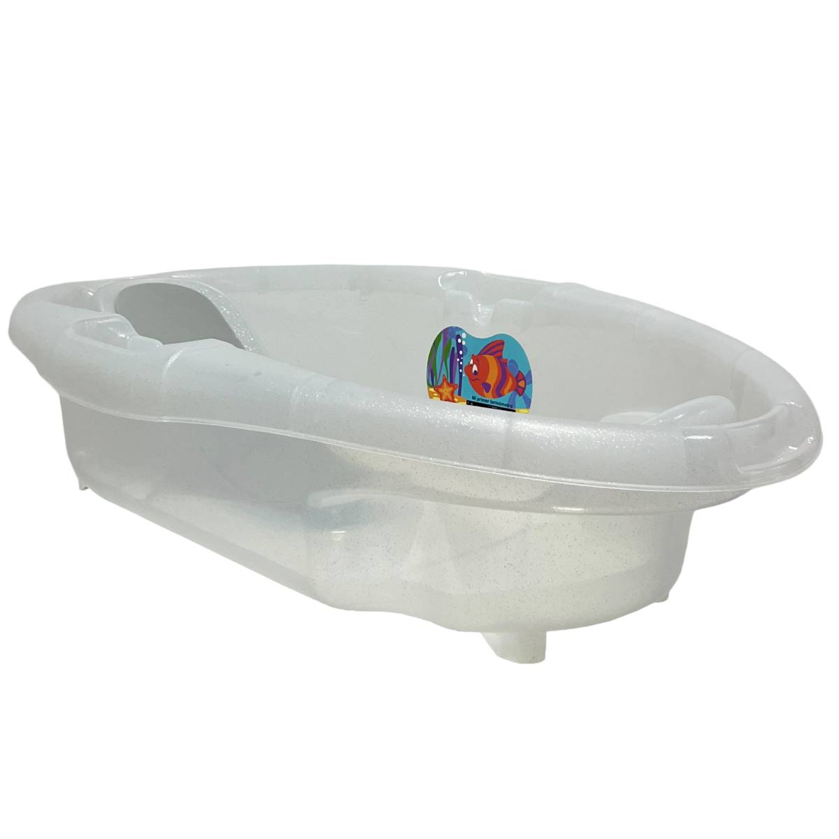 Tina Atlantis Prinsel Traslucida Glitter Blanco image number null