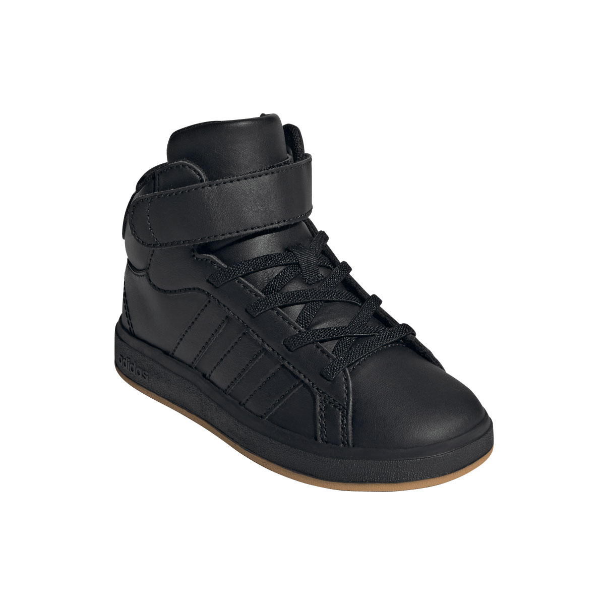Tenis Bota Grand Court Velcro 19-26 Negro Adidas image number null