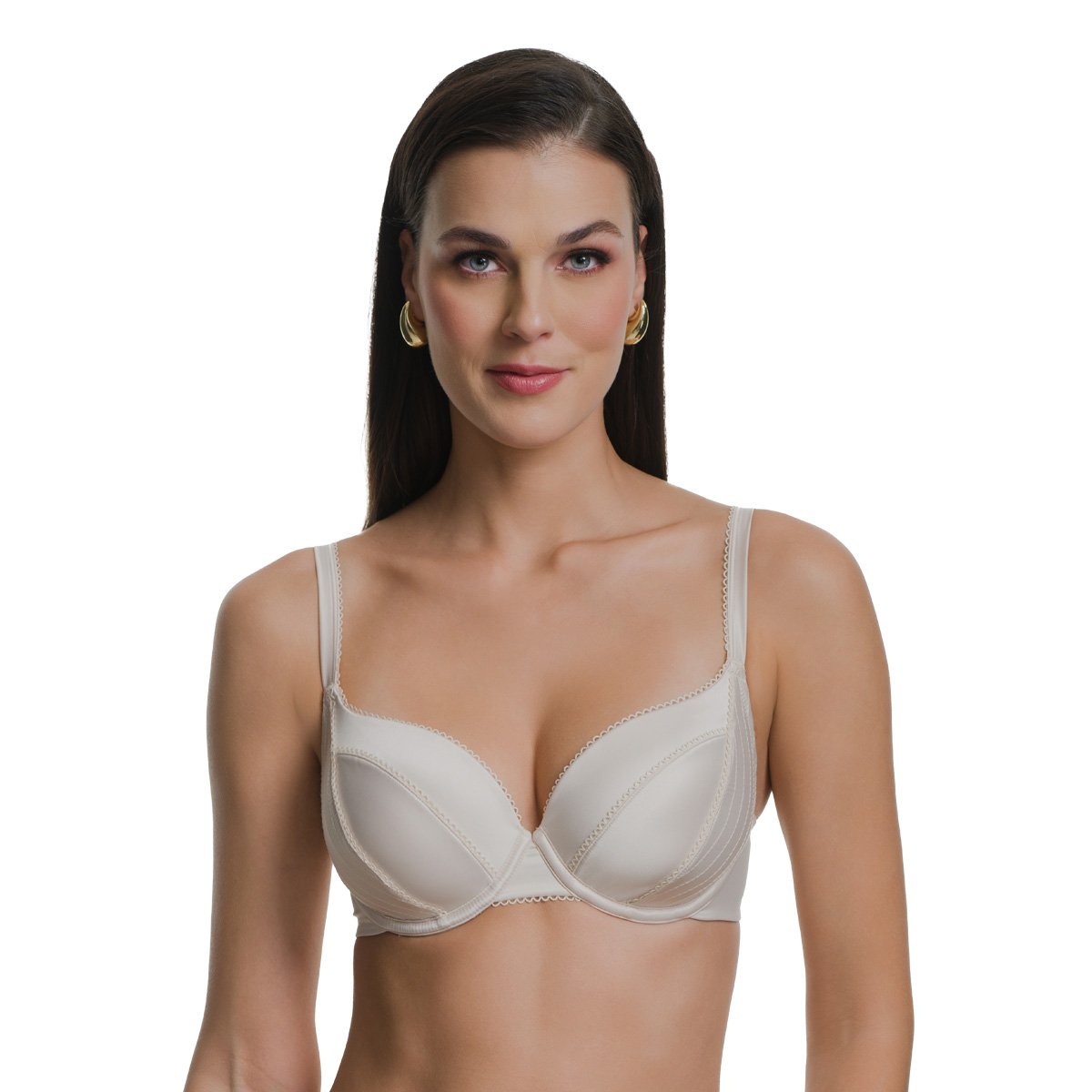 Brasiere Satinado Copa Preformadas Maidenform Para Mujer image number null