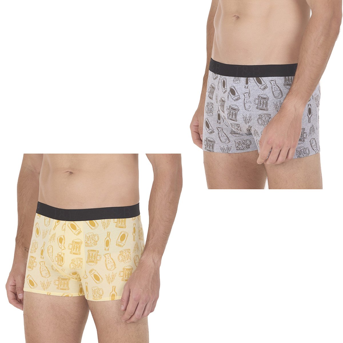 2 Pack Boxer Trunk Tops & Bottoms para Hombre image number null