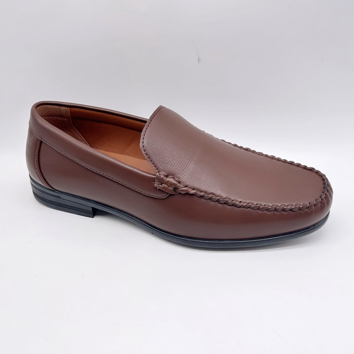 Mocasin caf&eacute; Carlo Corinto para hombre image number null