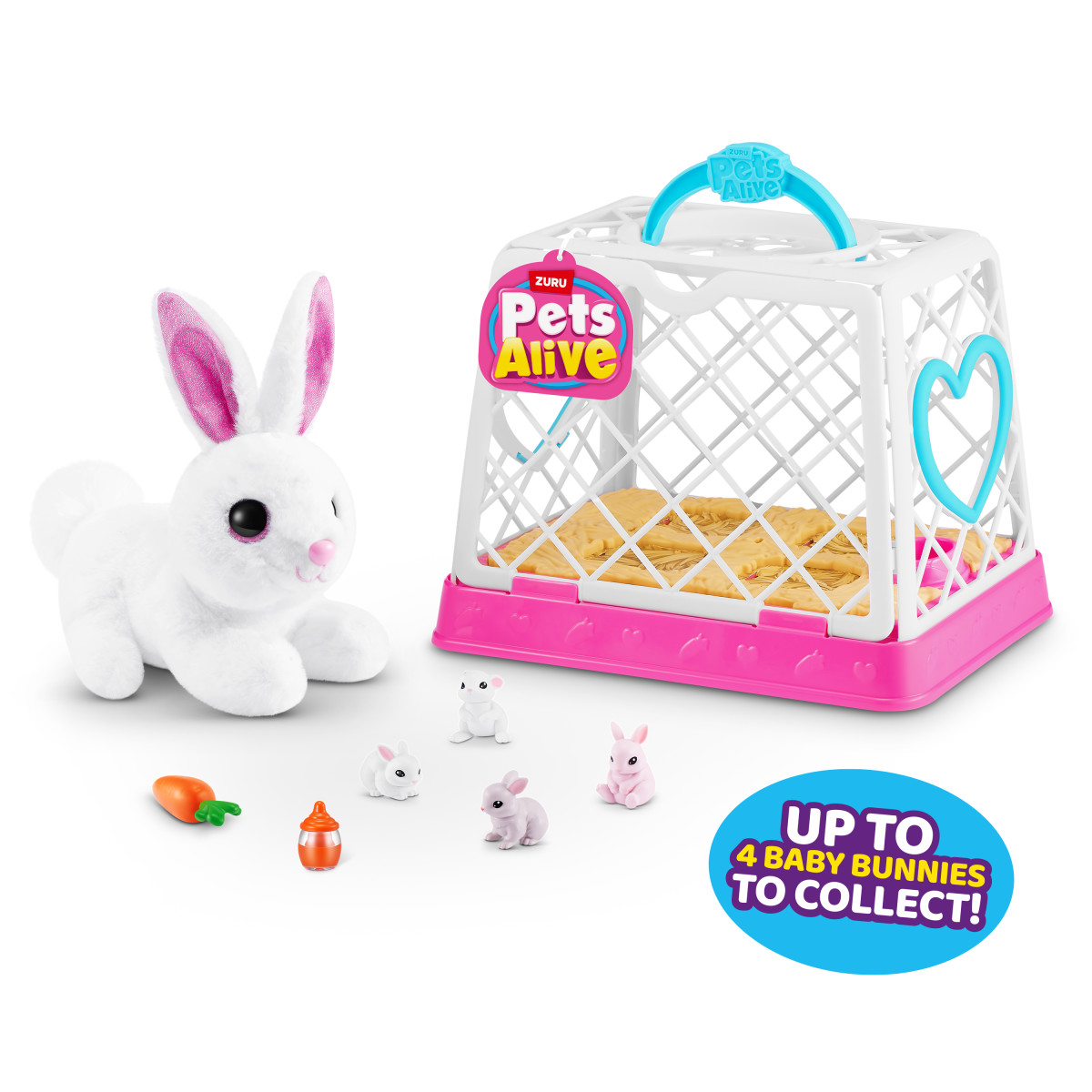 Mu&ntilde;ecos Mam&aacute; Bunny Surprise Pets Alive Zuru image number null