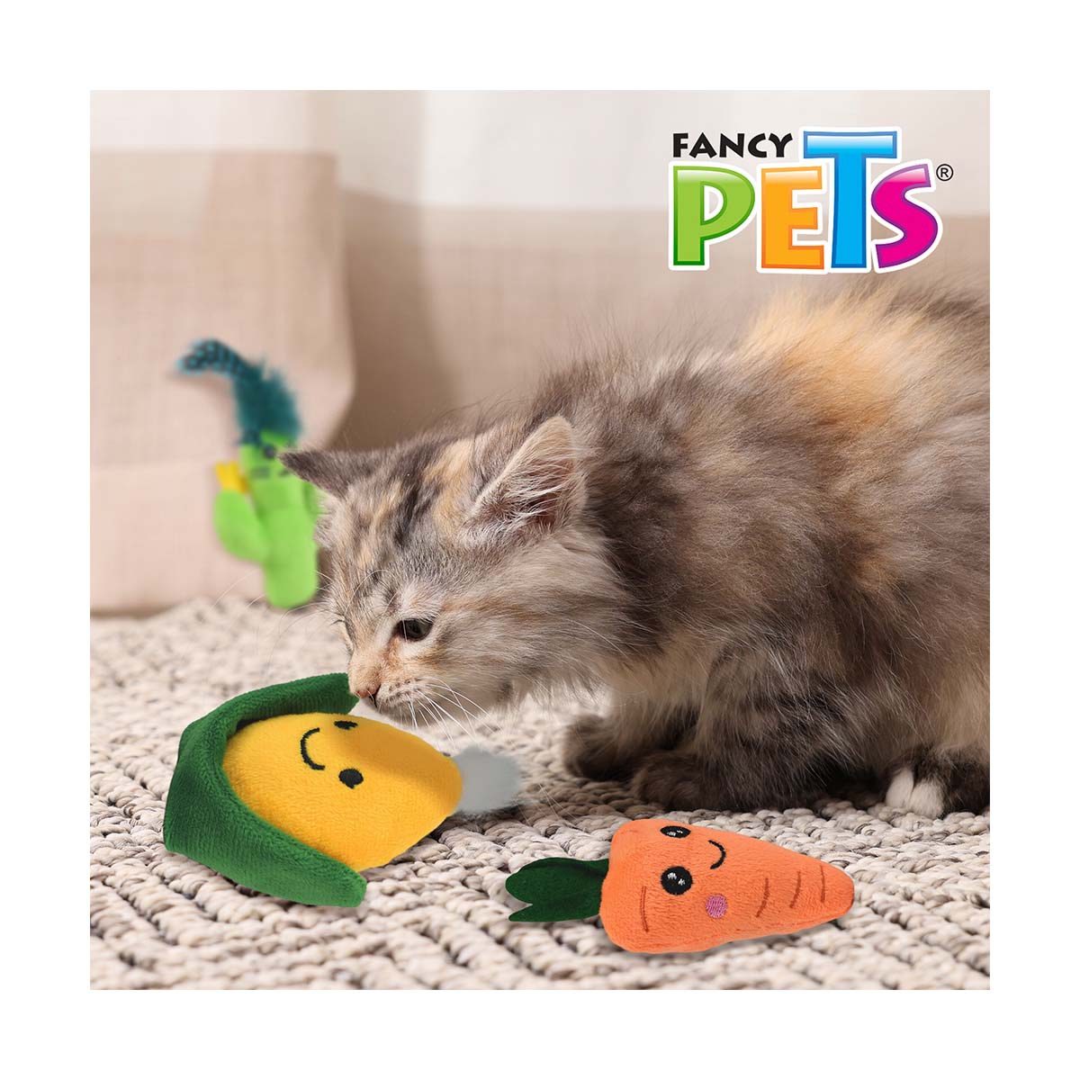 Juguete Para Gato Veggie Farm Fancy Pets image number null