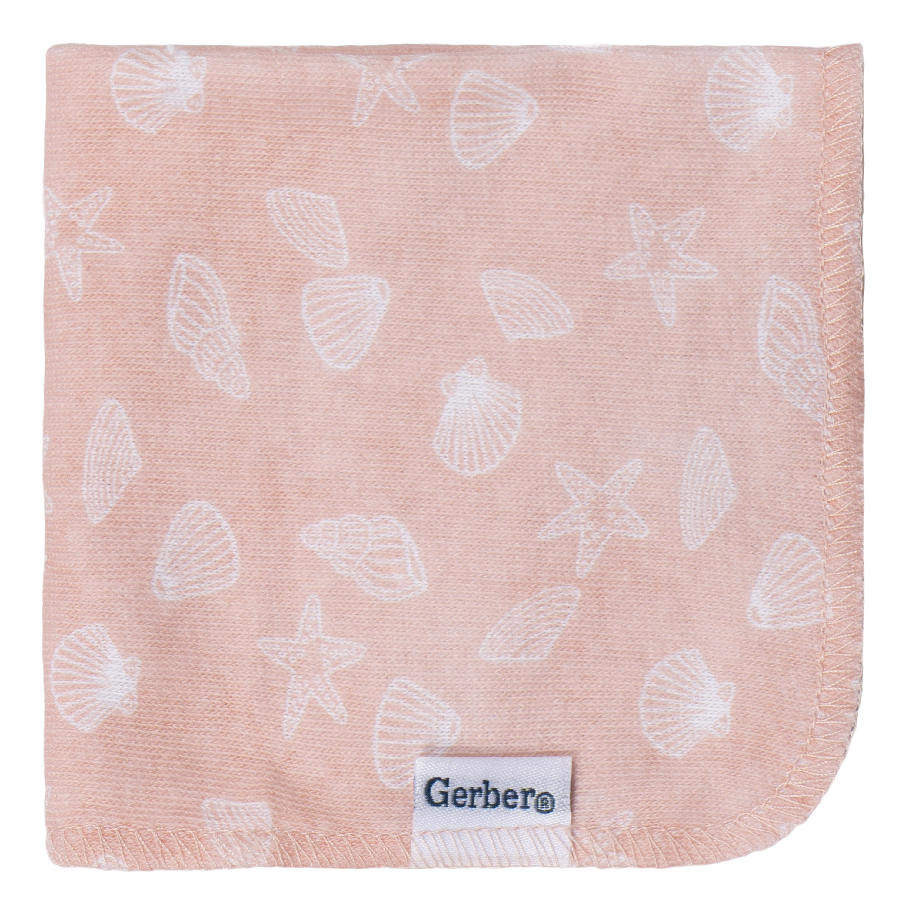 Set Toallas con Dise&ntilde;o Conchas de Mar Gerber para Beb&eacute; image number null