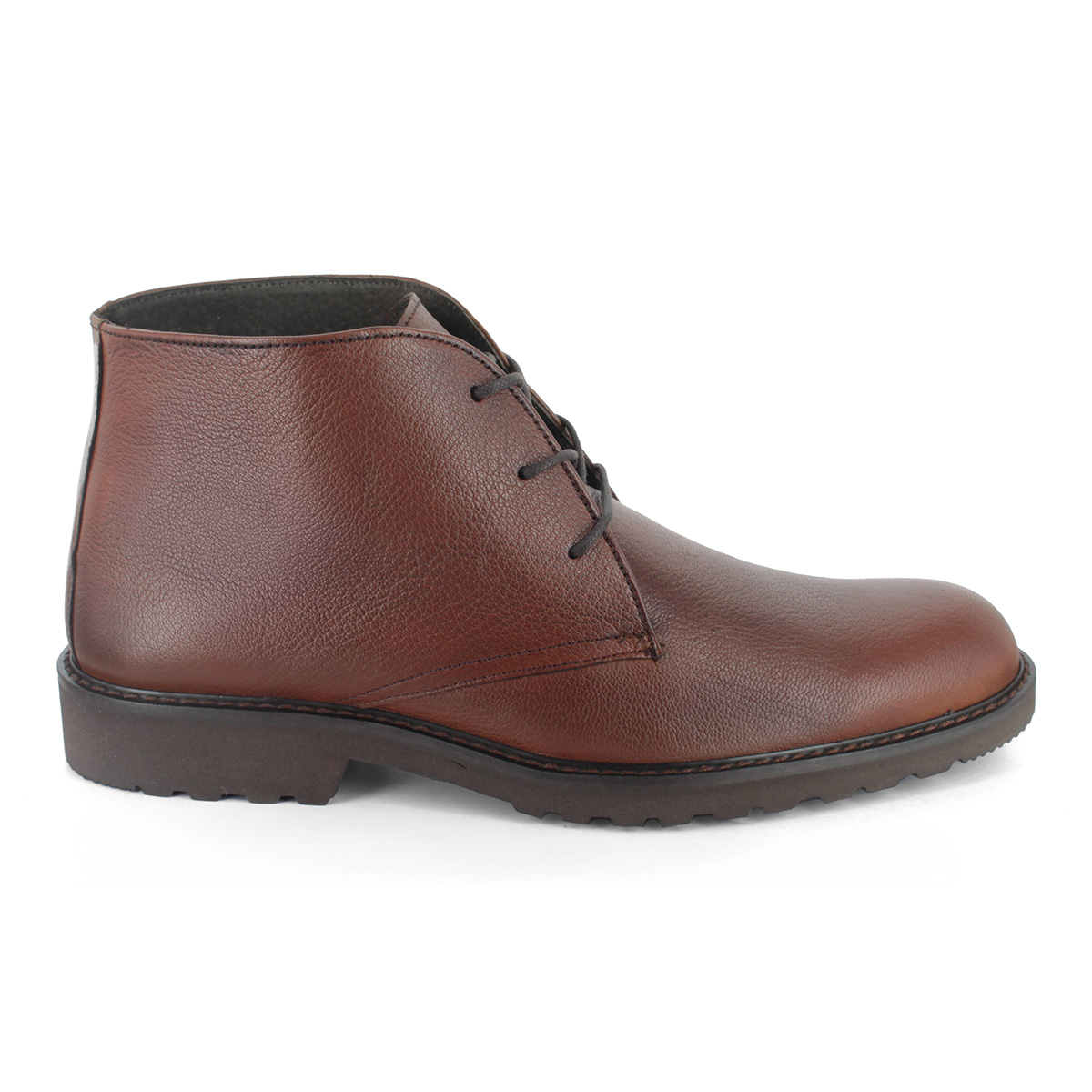 Bota Casual en Piel Moderof Caf&eacute; para Hombre image number null