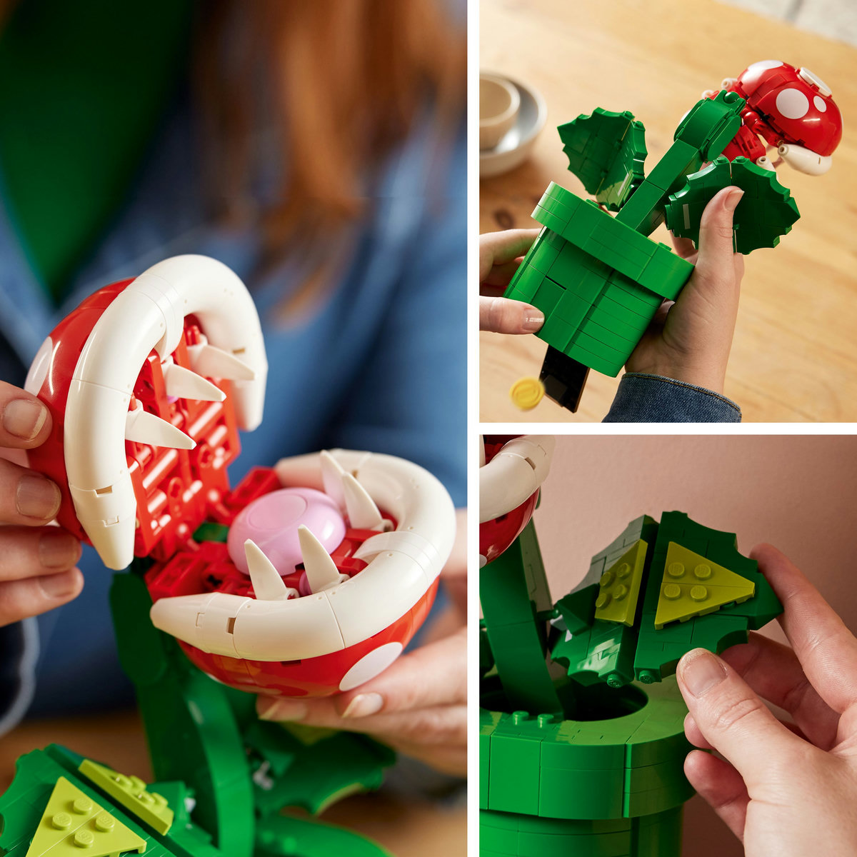 Planta Pira&ntilde;a LEGO&reg; Super Mario image number null
