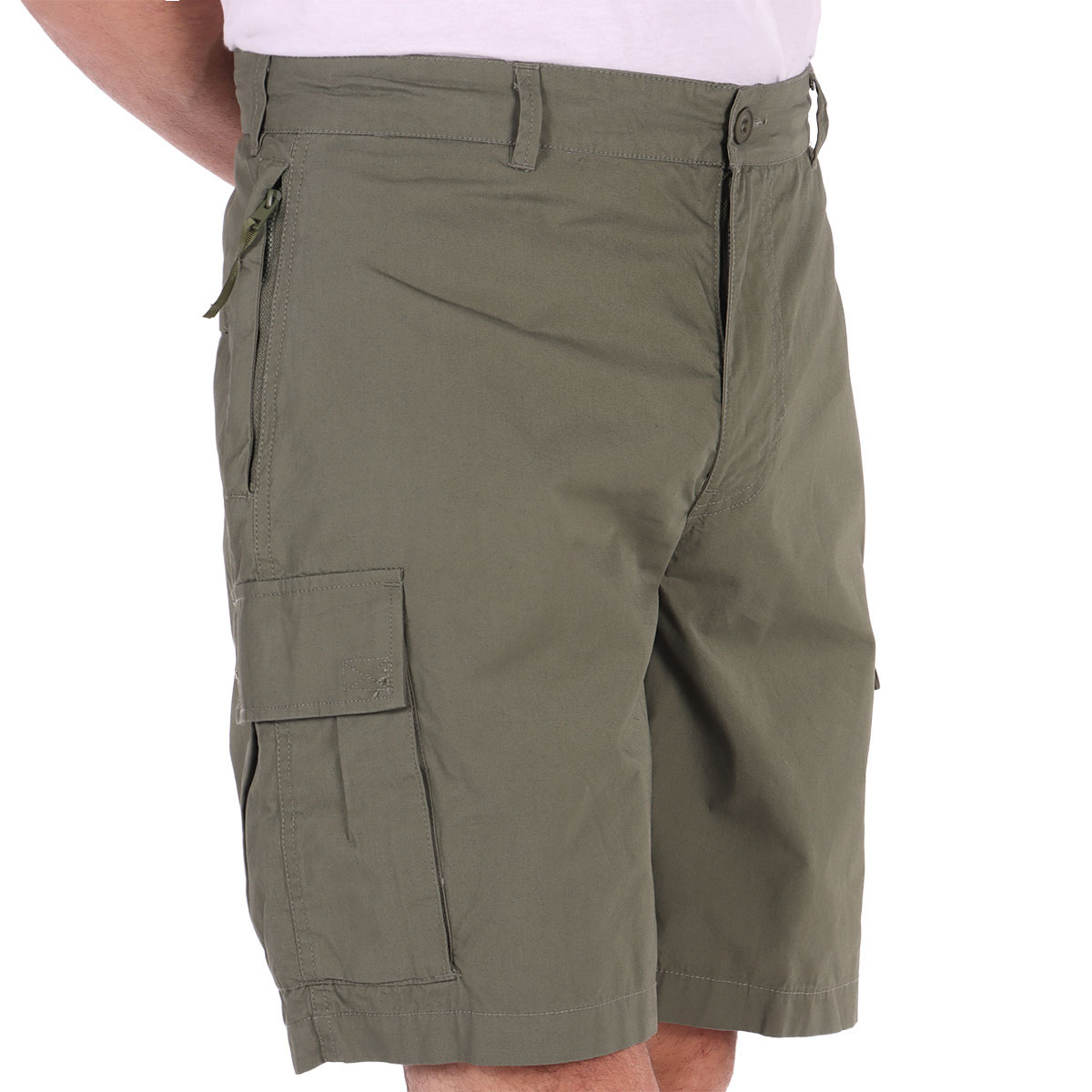 Bermuda Cargo Verde Militar Fukka para Hombre image number null