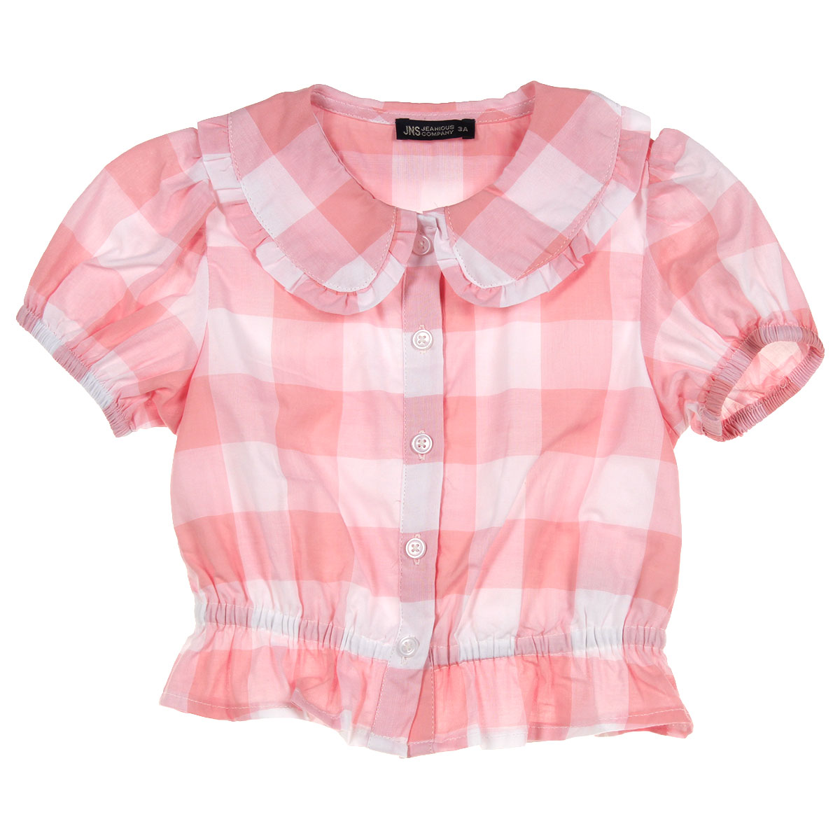 Blusa Floral Cuello Peter Pan Jeanious Toddler Ni&ntilde;a image number null