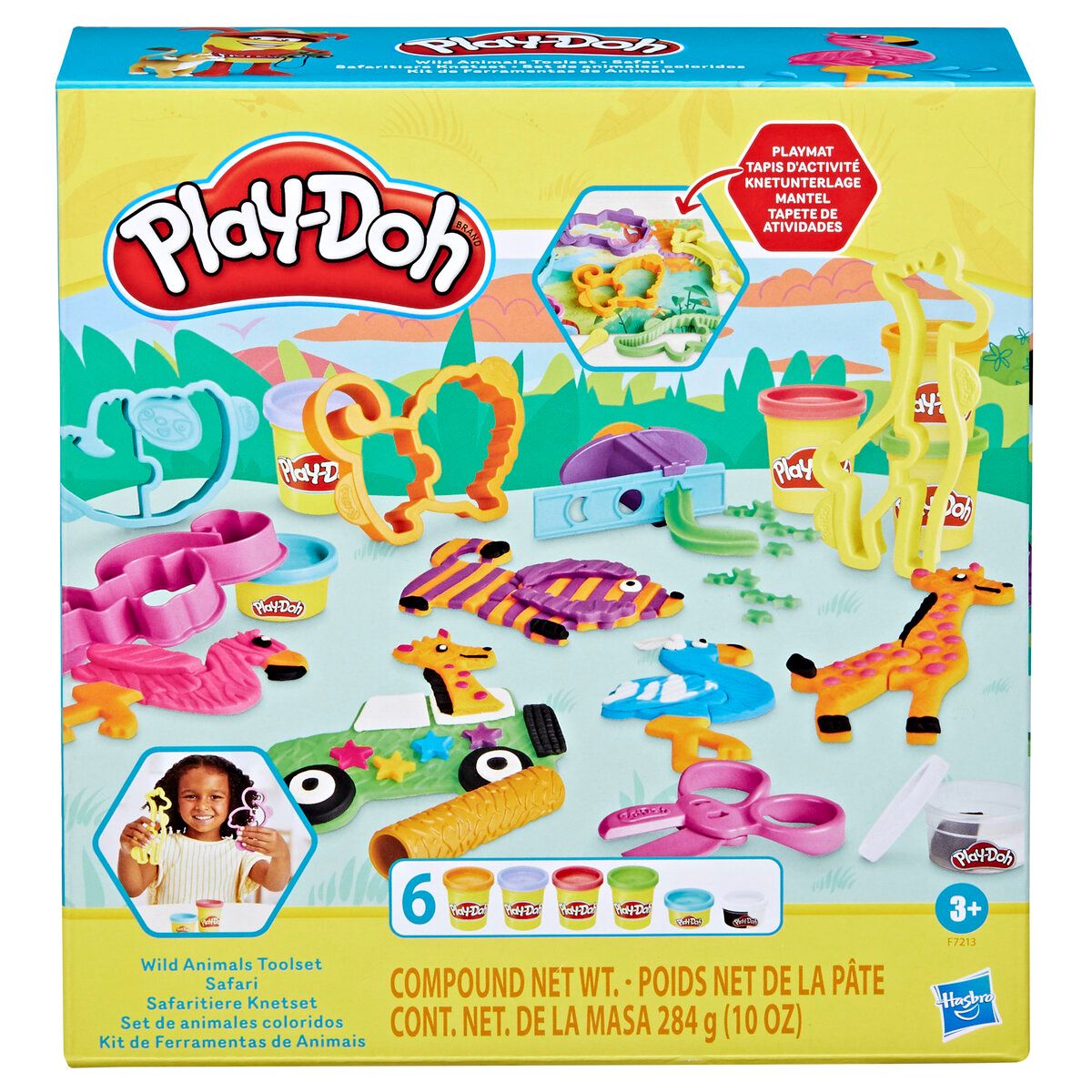 Set de Juego Play-Doh Animales Coloridos image number null