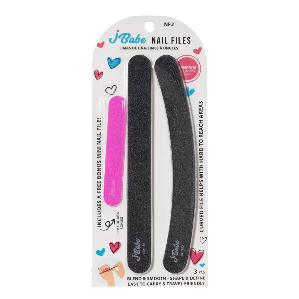 3 Limas Negro Rosa JBabe image number null