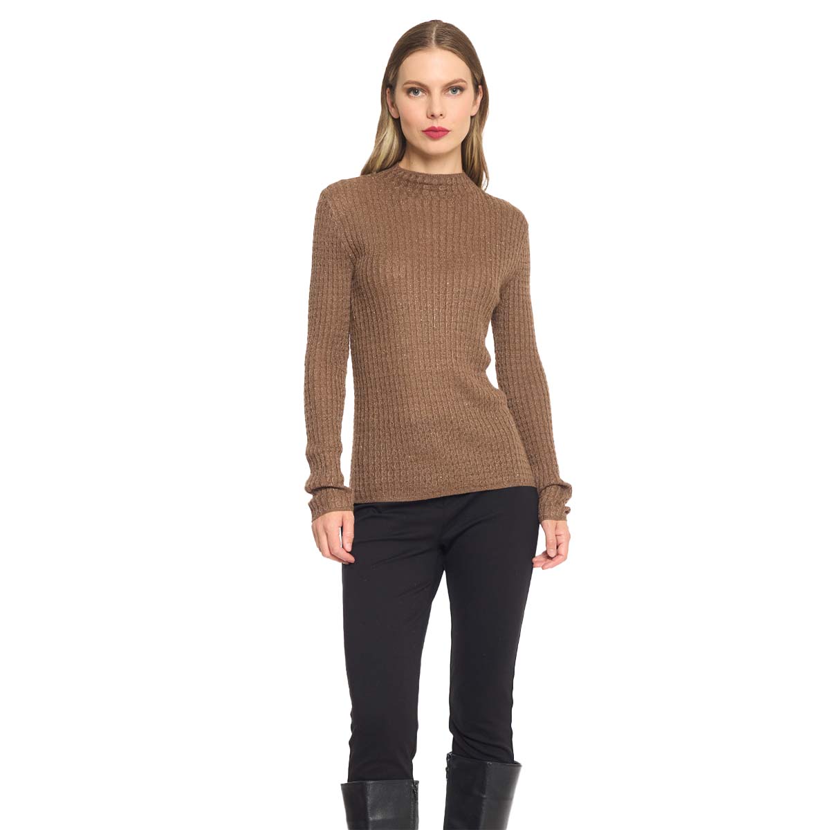 Su&eacute;ter Escote Redondo  Foleys Para Mujer Casual image number null