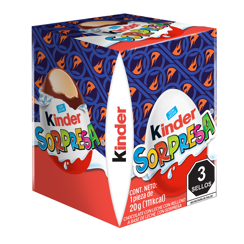 Huevo Chocolate Kinder Sorpresa Hot Wheels 20 Gr image number null