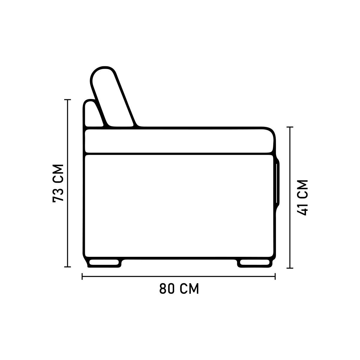 Sof&aacute; Cama Reversible Lenox Respaldo Abatible Lottus image number null