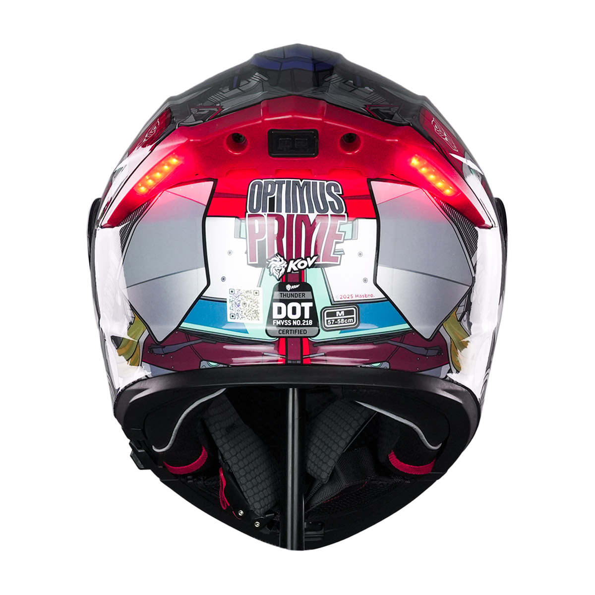 CASCO ABATIBLE THUNDER TRANSFORMERS OPTIMUS PRIME image number null
