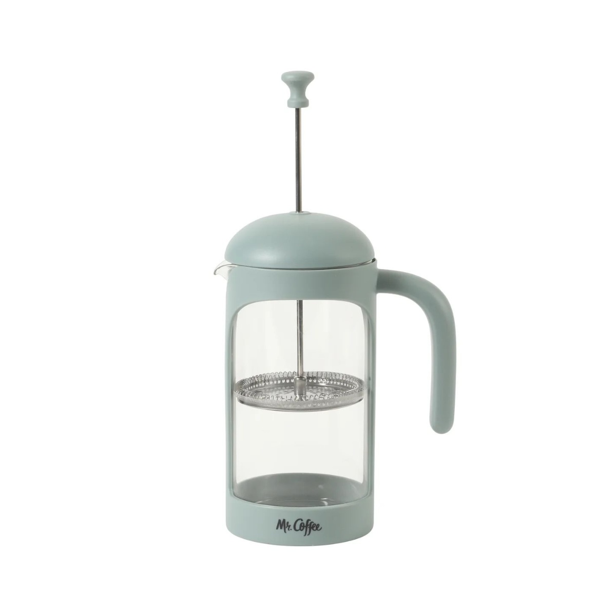 Prensa Caf&eacute; 916Ml Acero Inoxidable Verde Mr Coffee image number null