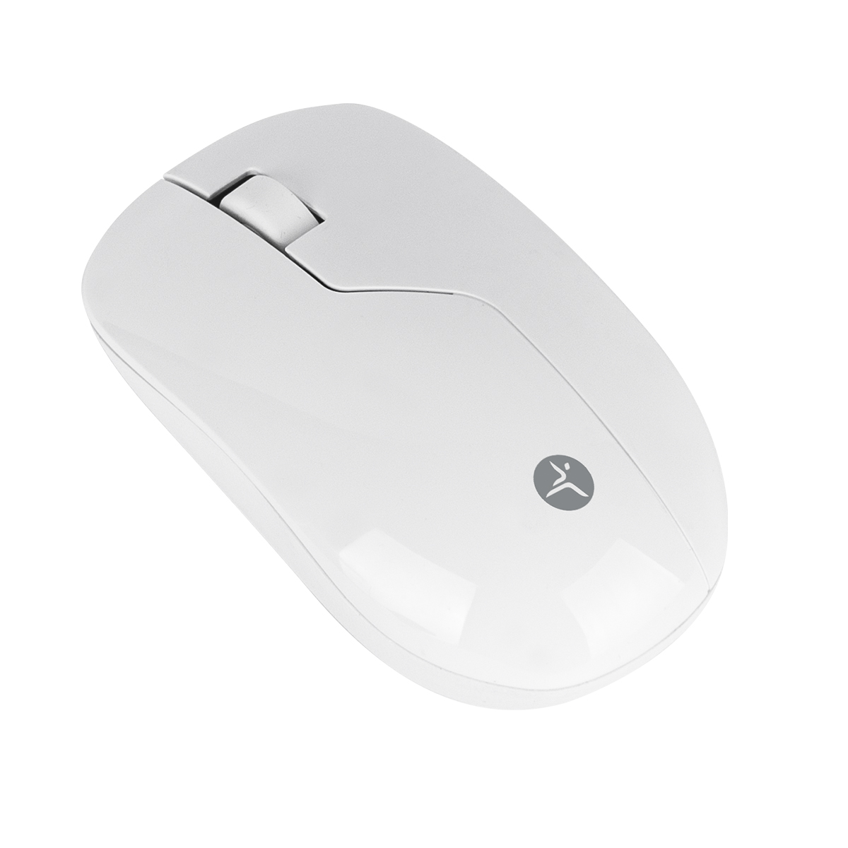 Mouse Inal&aacute;mbrico Recargable Blanco Techzone image number null