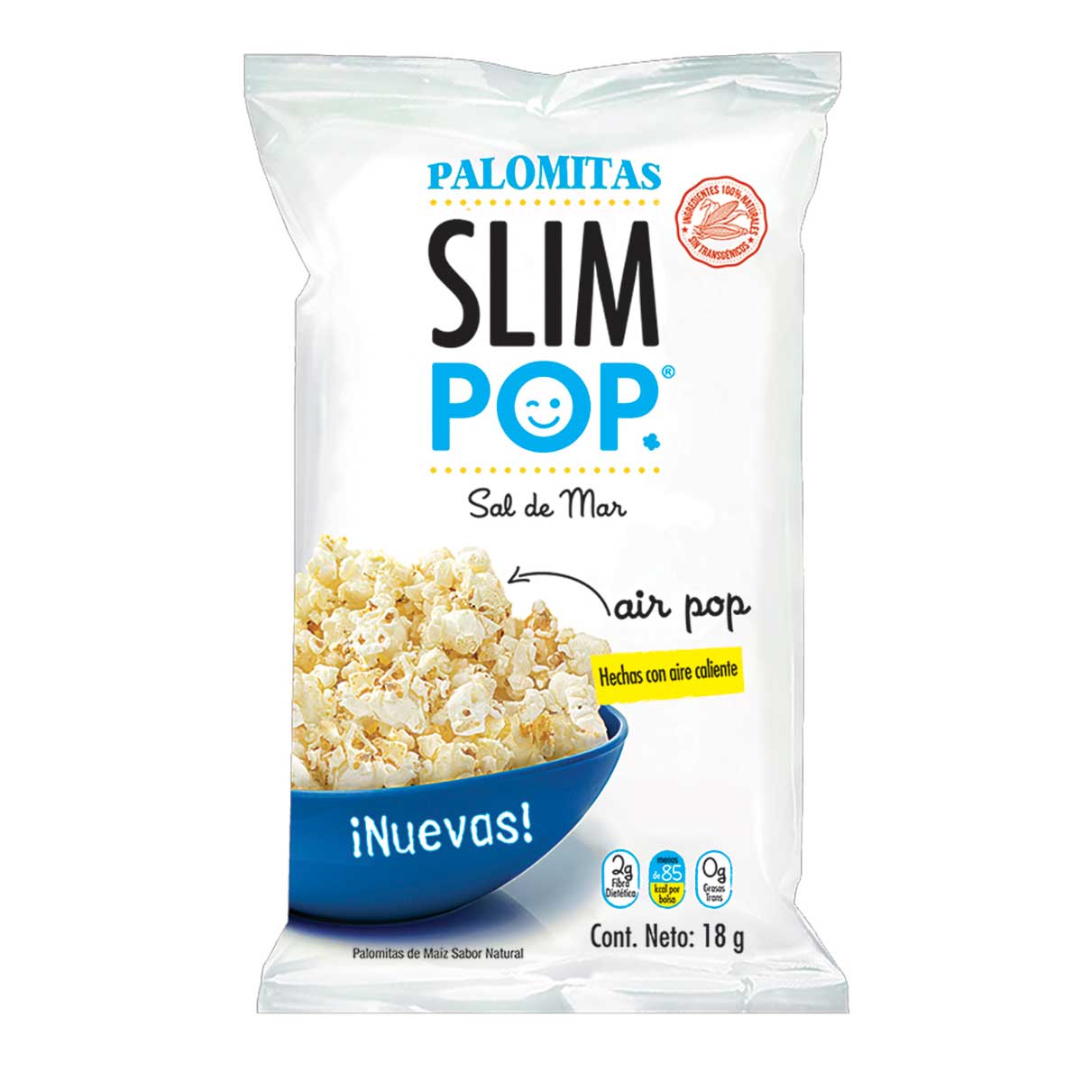 Palomitas Slim Pop Sal De Mar image number null