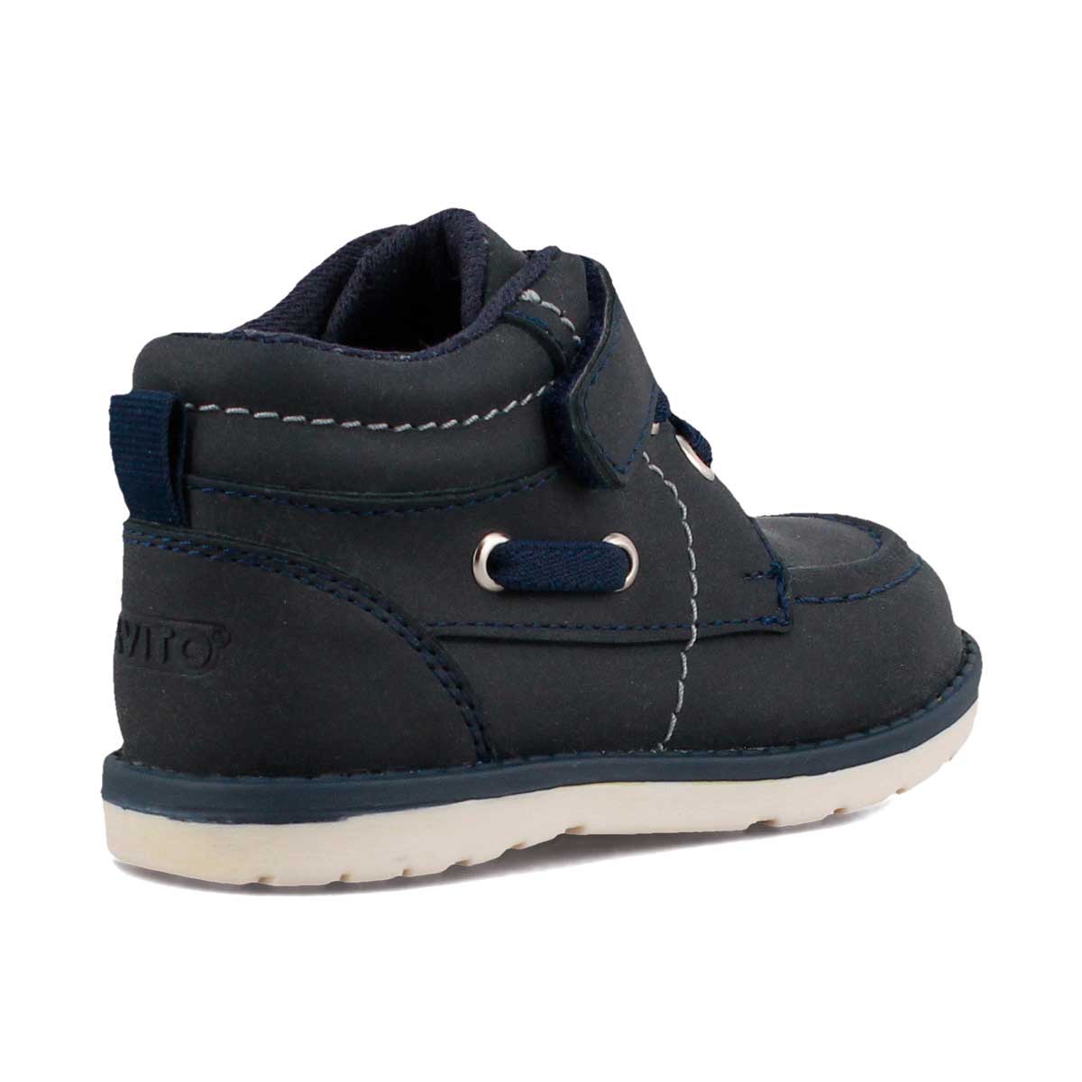 Botin Con Velcro 14-17 Azul Vavito image number null
