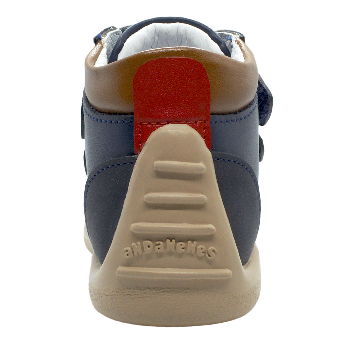 Zapato Con Velcro 12-15 Azul Andanenes image number null