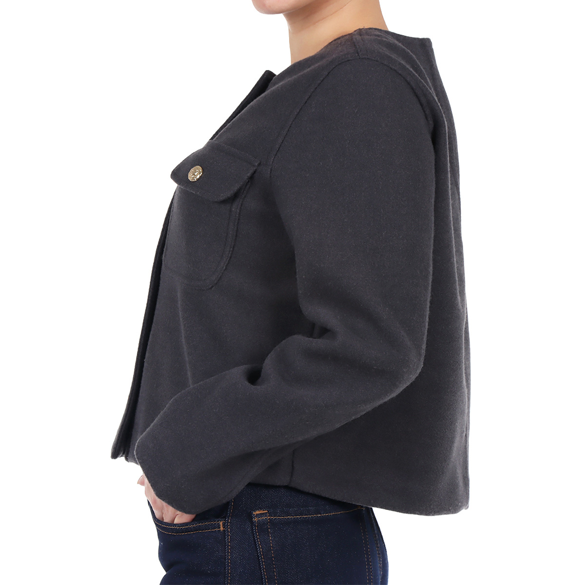 Saco Chaqueta con Botones Lifestyler para Mujer Petite image number null