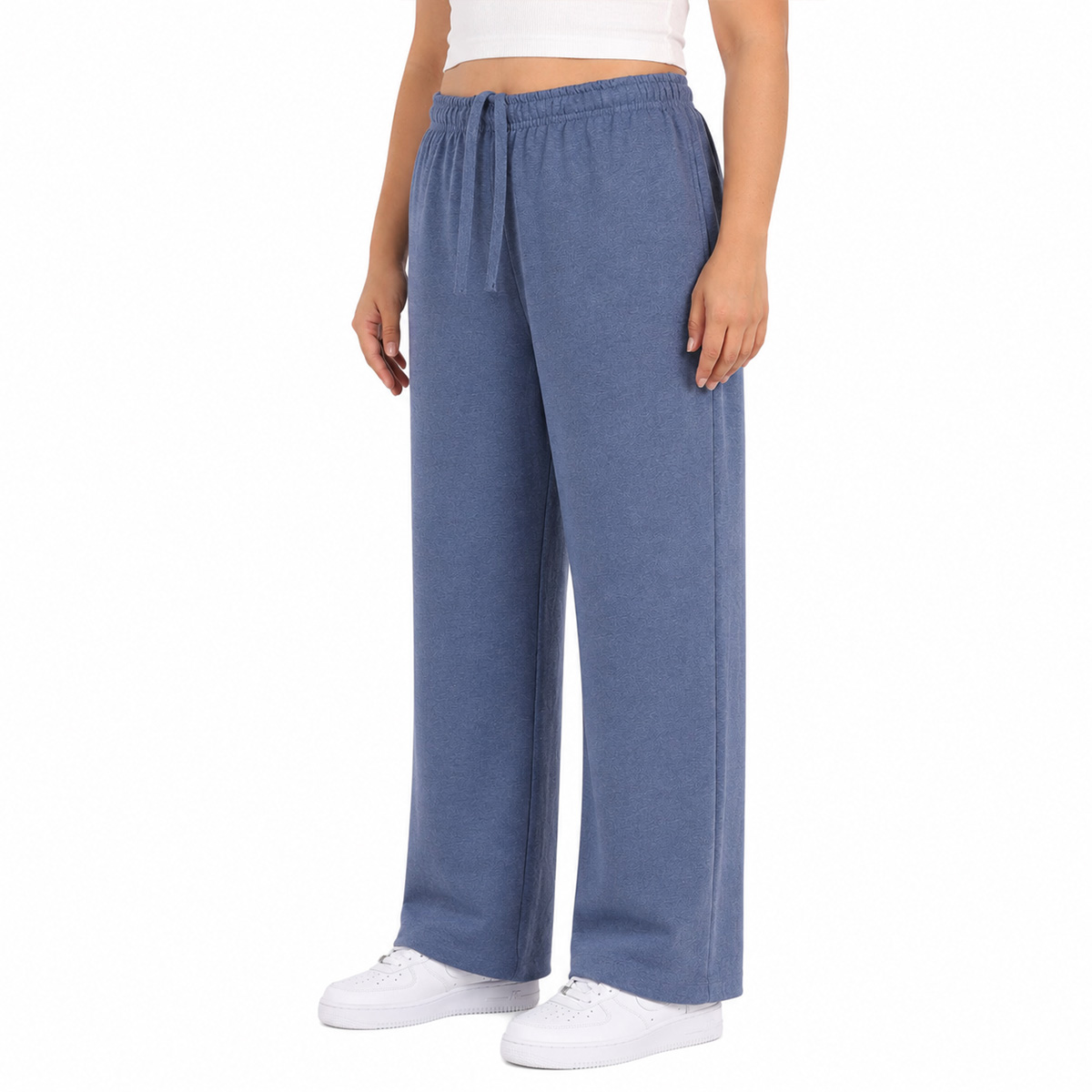 Pants French Terry Resorte en Cintura Jeanious para Mujer Curvy image number null
