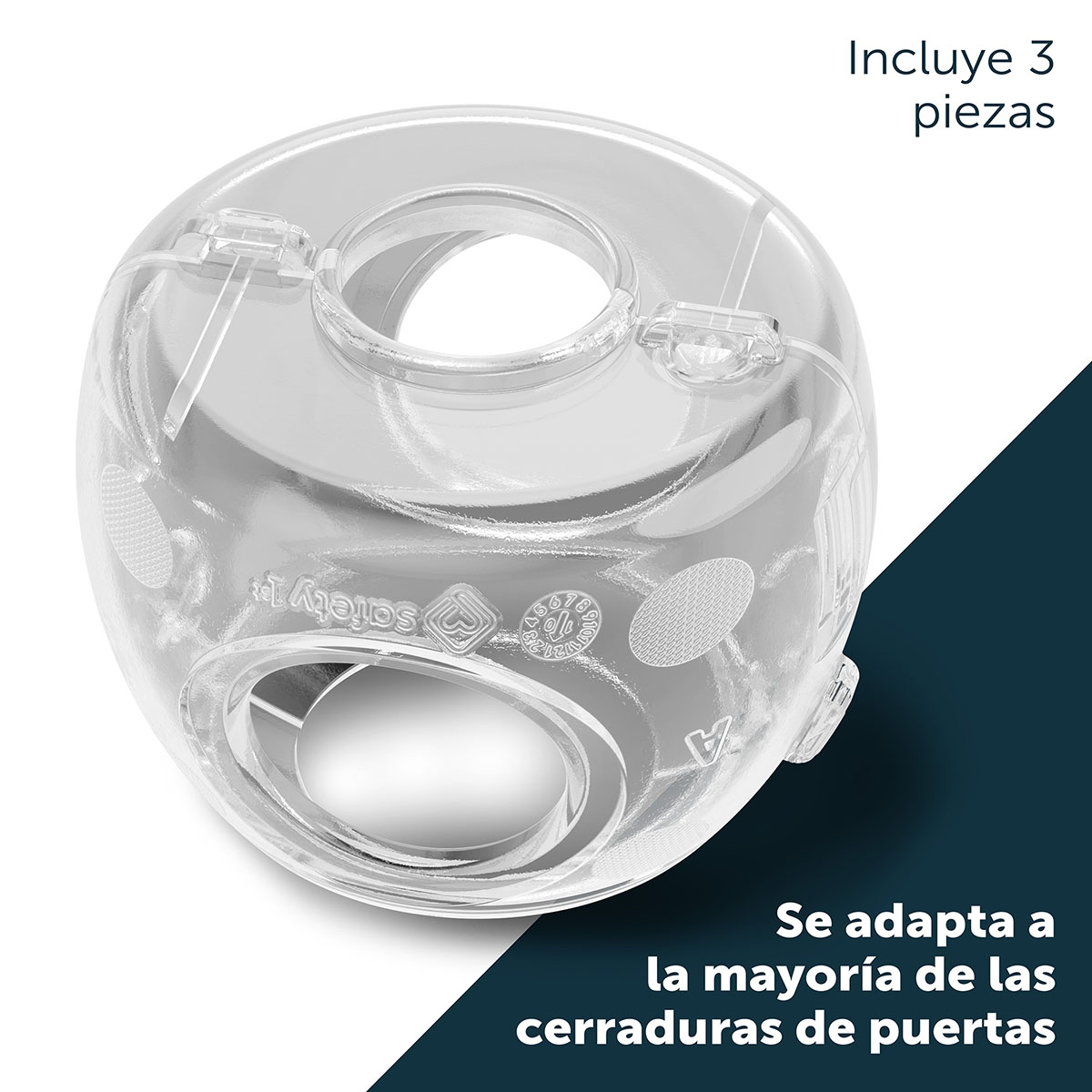 Set 3 Pack Accesorio de Seguridad Cubierta de Perilla para Puerta Safety 1st image number null