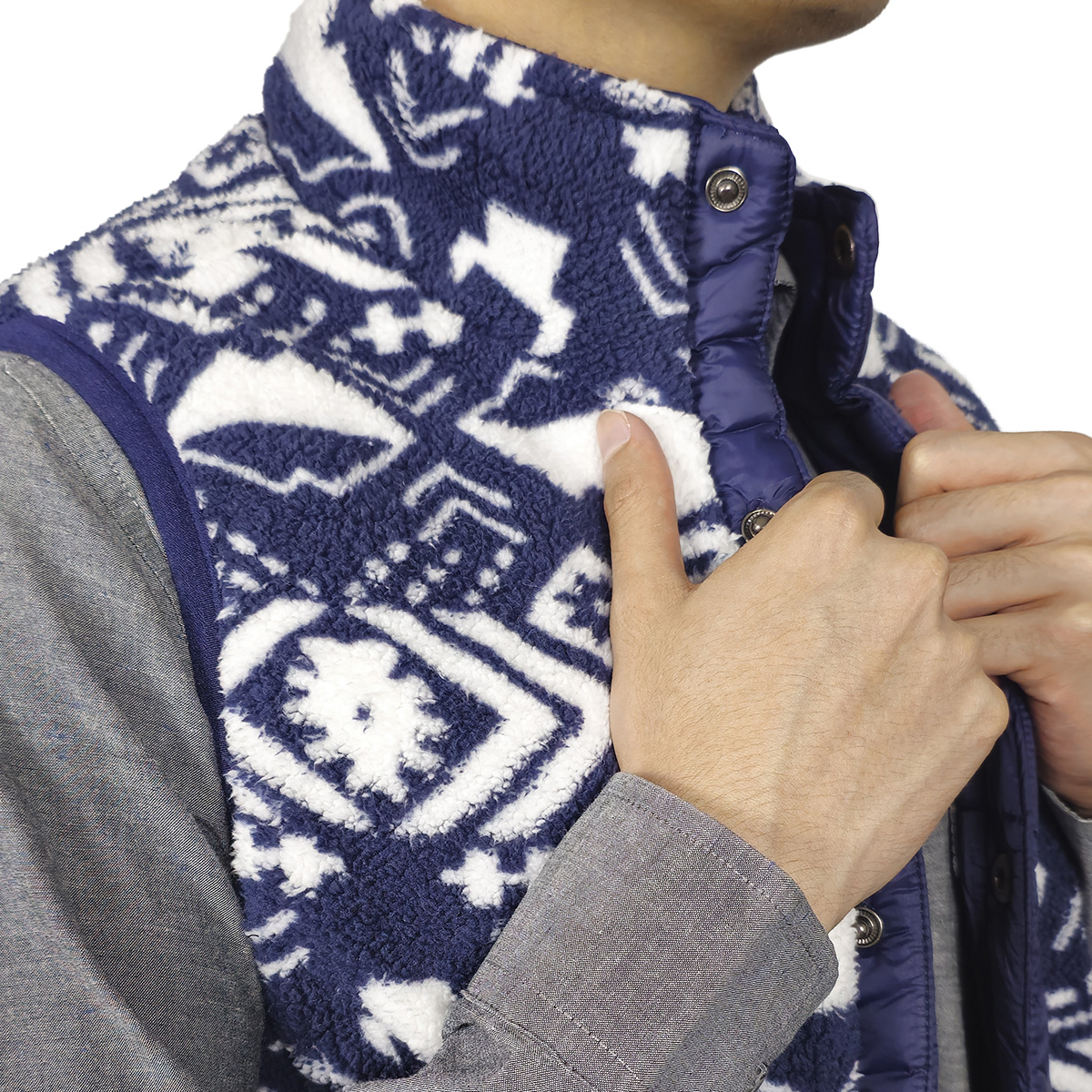 Chaleco Capitonado Doble Vista O'Neill Azul Oscuro para Hombre image number null