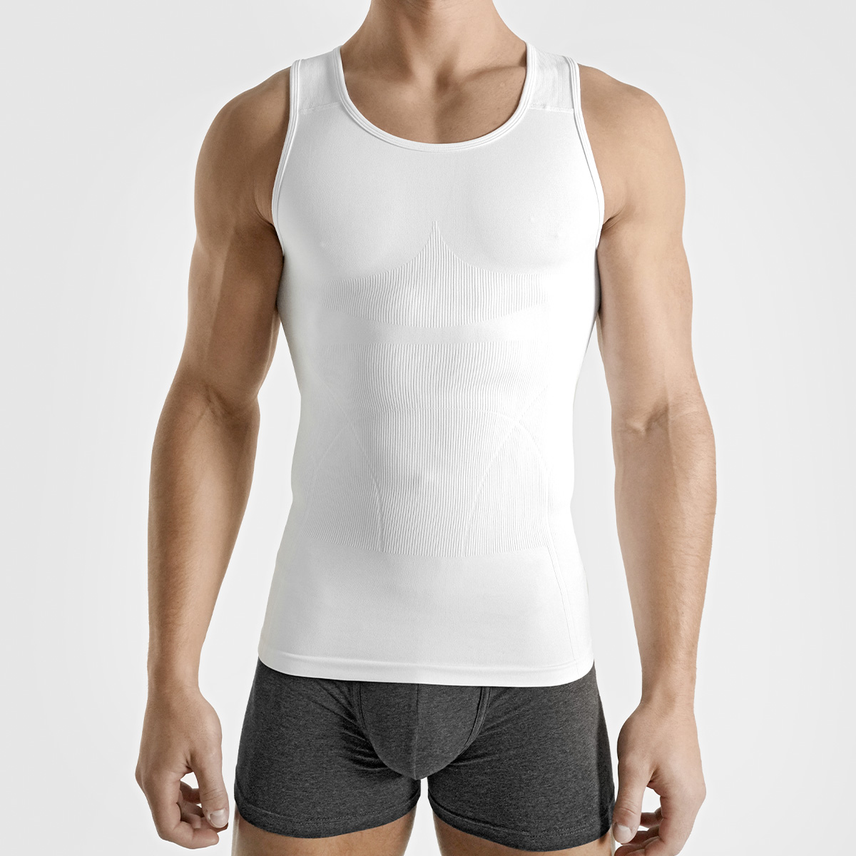 Tank Top Compresi&oacute;n Basic Rounderbum para Hombre image number null