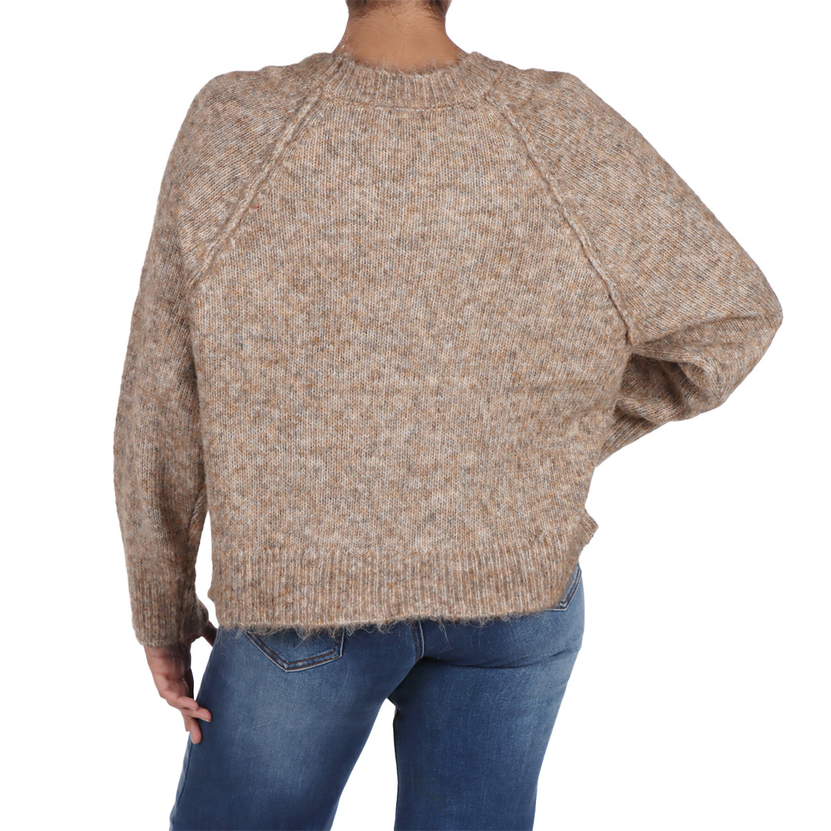 Su&eacute;ter Tejido de Punto Mo&ntilde;o Frontal Jeanious para Mujer image number null