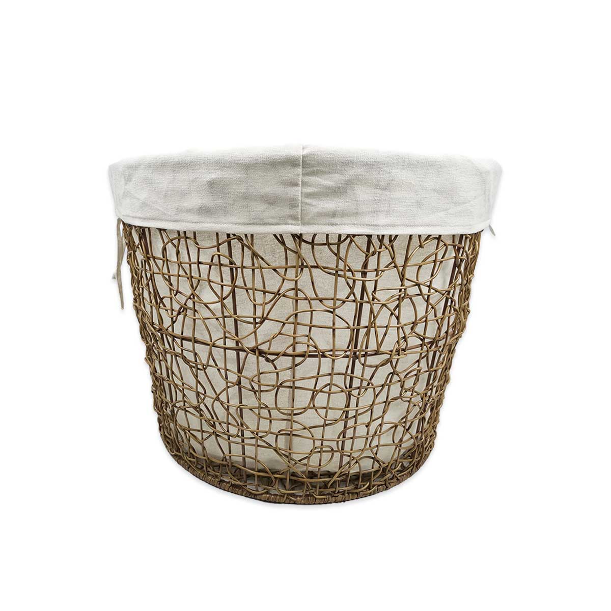 Canasta Con Revestimiento Mediana Vintage Home image number null